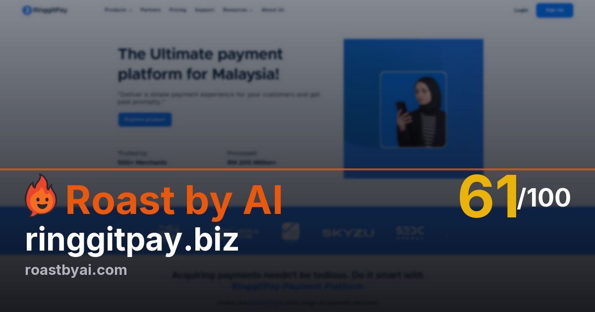 Roast of ringgitpay.biz