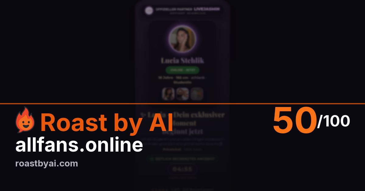 Roast of allfans.online