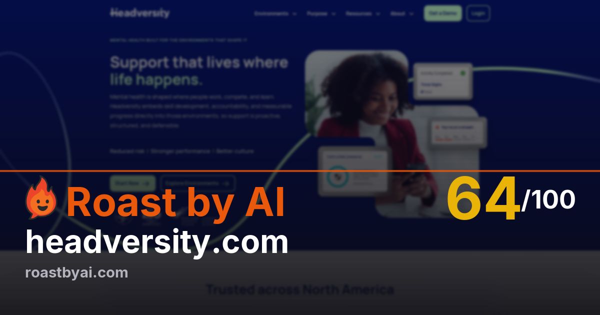 Roast of headversity.com