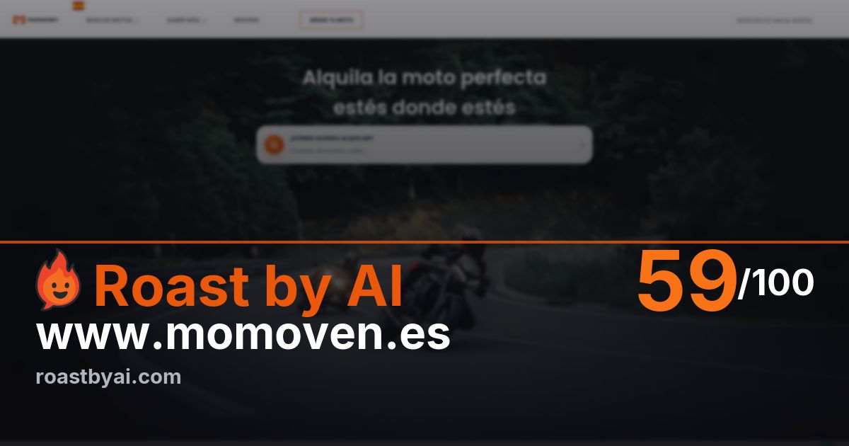 Roast of www.momoven.es