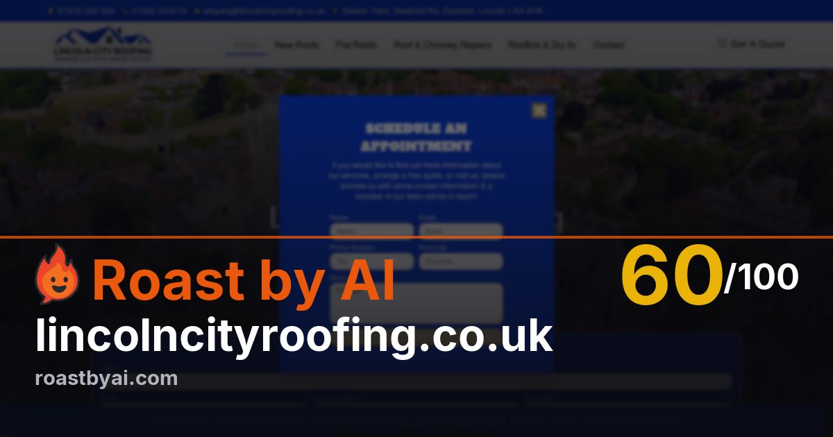 Roast of lincolncityroofing.co.uk